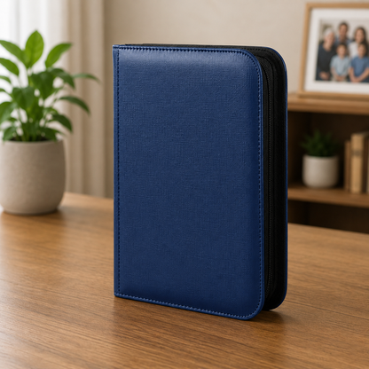 Premium 360 Card Zip Binder