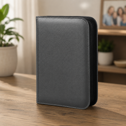Premium 360 Card Zip Binder